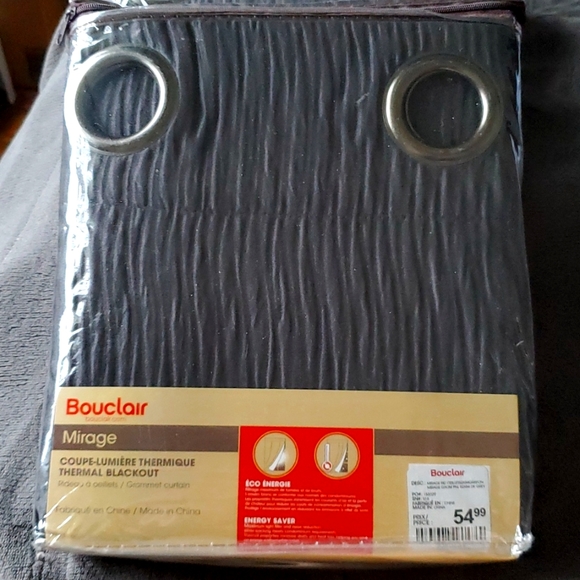 NWT.  Slate coloured Blackout curtains. - Picture 1 of 7